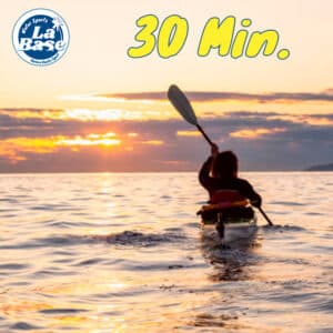 Kayak individuel : 30 minutes
